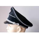 M32 SS Officer Black  Visor Cap