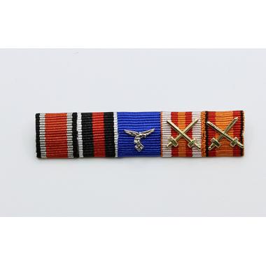 LW Lt General Adolf Galland's Ribbon Bar