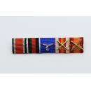 LW Lt General Adolf Galland's Ribbon Bar