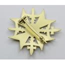 Spanish Cross with Swords -Gold