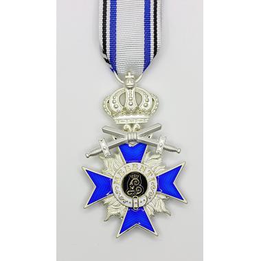 Bavarian Merit Cross 4th Class with Crown and Swords