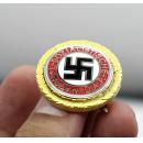 Nazi Party Badge in Gold-Large Version