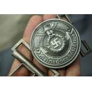 SS Officer Buckle(Antique Finish)