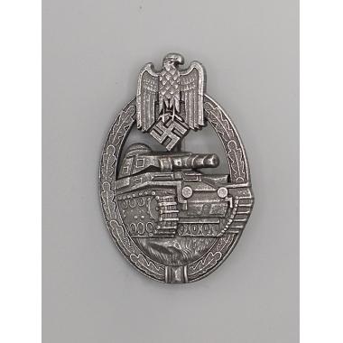 Panzer Assault Badge in Antique Silver(MM:AS )