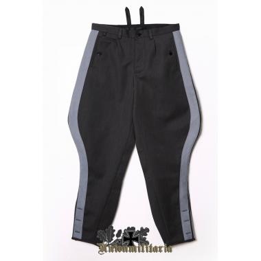 SS General Stone Gray Breeches with Gray Stripe