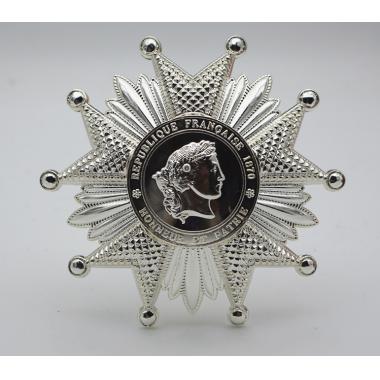 French Legion of Honor Breast Star in Silver