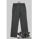 WW2  German  Gray  Trousers with Piping