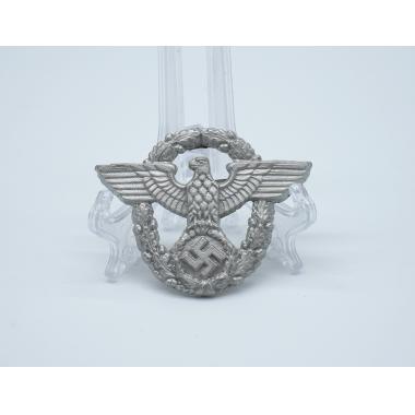 WW2 German Police Officer Cap Badge