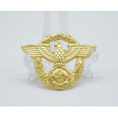 WW2 German Police General Cap Badge