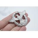 WW2 German Police Officer Cap Badge