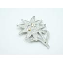 M43 Cap Badge Edelweiss (Officer)