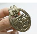 Panzer Assault Badge in Bronze(Brass)