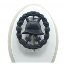 WW1 Wound Badge in Black（ Hollow Stamped Version）