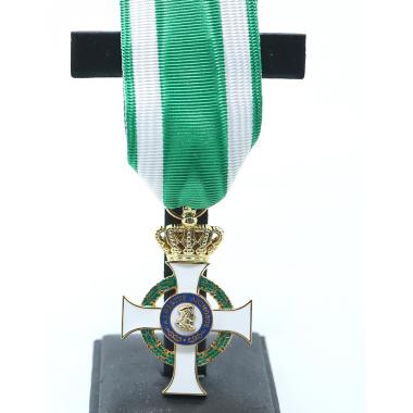 Knight's Cross of the Royal Saxon Order of Albrecht 1st Class with Crown