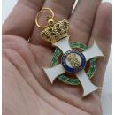 Knight's Cross of the Royal Saxon Order of Albrecht 1st Class with Crown