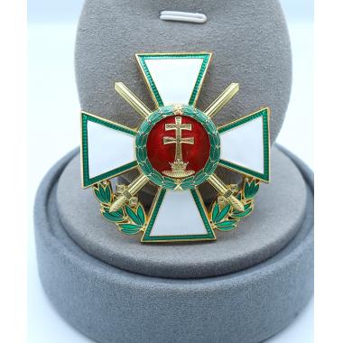 Order of Merit Officer’s Cross with Swords and War Decoration (Hungary)