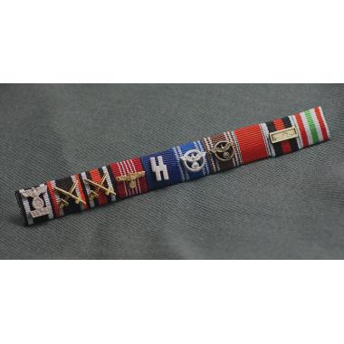 SS General Karl Wolff's Ribbon Bar (Late Version)