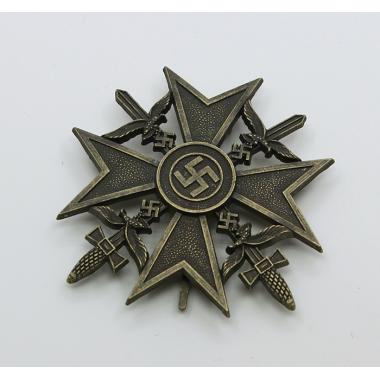 Spanish Cross with Swords -Bronze