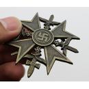 Spanish Cross with Swords -Bronze