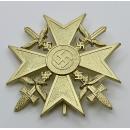 Spanish Cross with Swords -Gold