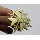 Spanish Cross with Swords -Gold