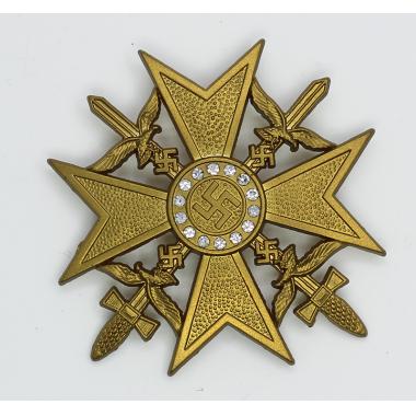 Spanish Cross with Swords and Diamonds