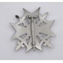 Spanish Cross with Swords -Silver