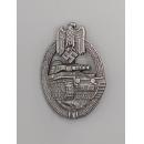 Panzer Assault Badge in Antique Silver(MM:AS )