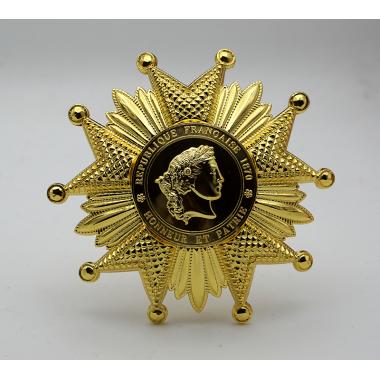French Legion of Honor Breast Star in Gold