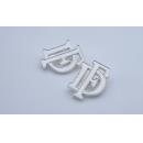 Der Fuhrer Shoulder Board Cypher in Silver