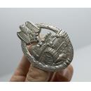 Panzer Assault Badge in Silver(Nickel Silver)