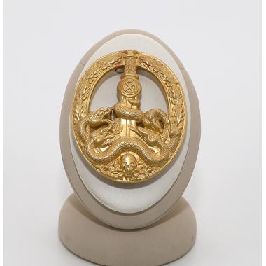 Anti-Partisan War Badge in Gold