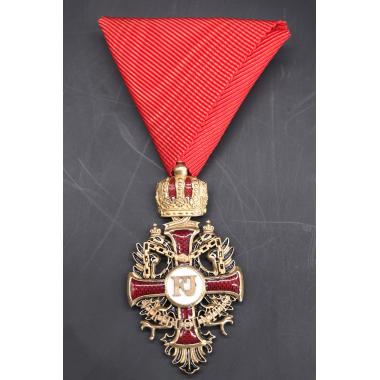 Knight’s Cross of the Order of Franz Joseph on the Red Ribbon