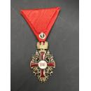 Knight’s Cross of the Order of Franz Joseph on the Red Ribbon
