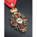 Knight’s Cross of the Order of Franz Joseph on the Red Ribbon